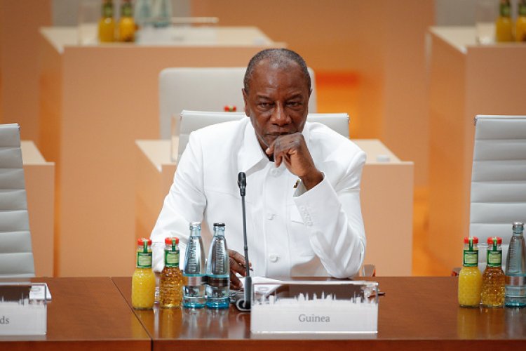 Guinea’s ousted ex-president returns after treatment abroad
