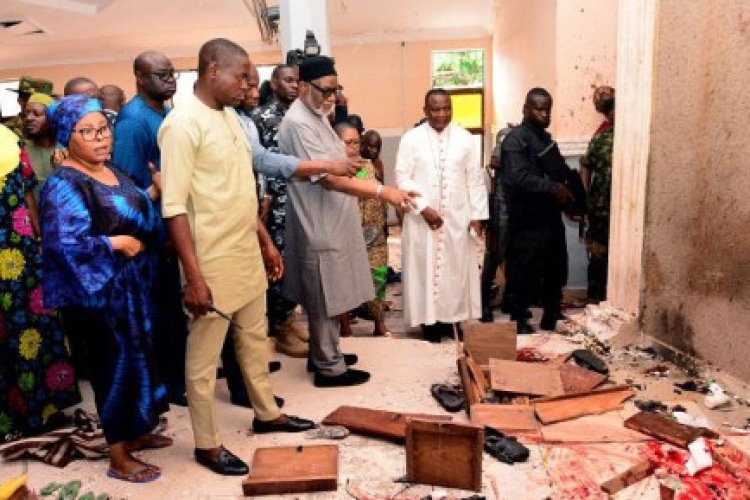 Death toll from attack on Nigeria Catholic church rises to 40: government
