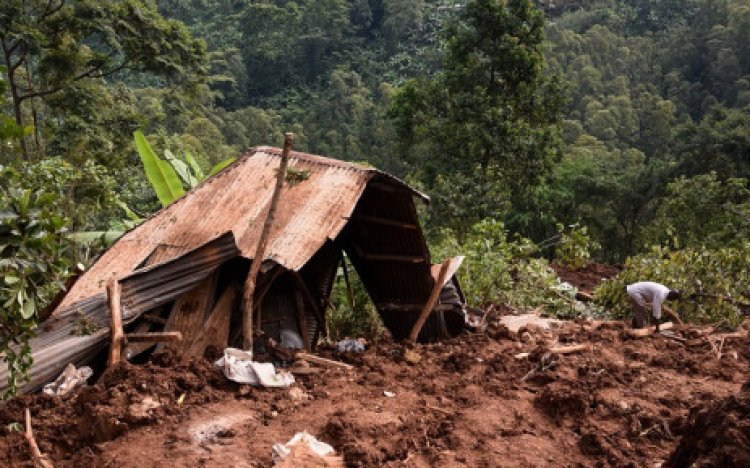 Children among 15 dead in Uganda landslide
