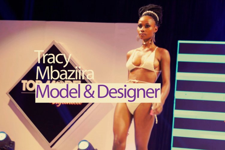 Tracy Mbaziira - Tracy Bitengi Collections at Top Model Uganda launch 2022