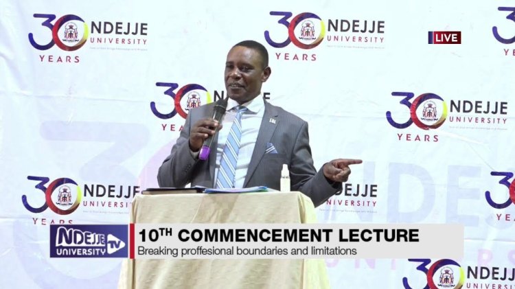 Take risks in order to become extraordinary, Ndejje University graduands advised
