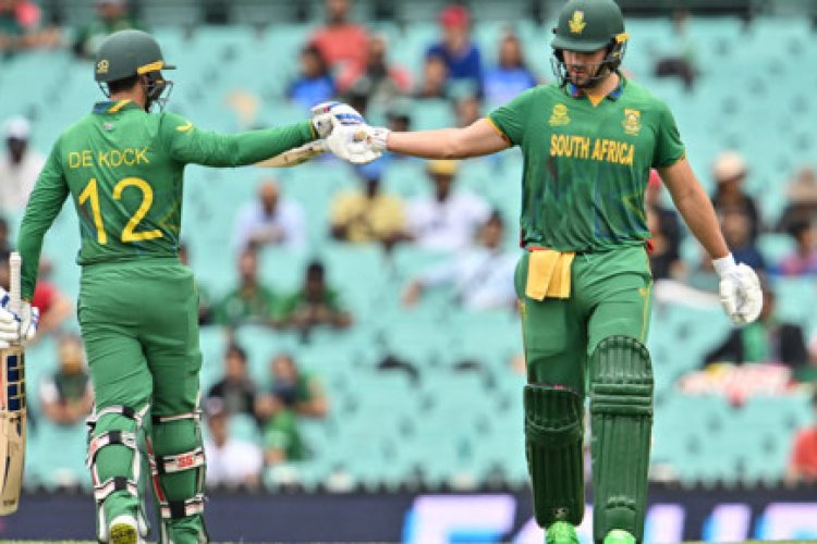 South Africa's Rossouw, De Kock make record T20 World Cup partnership