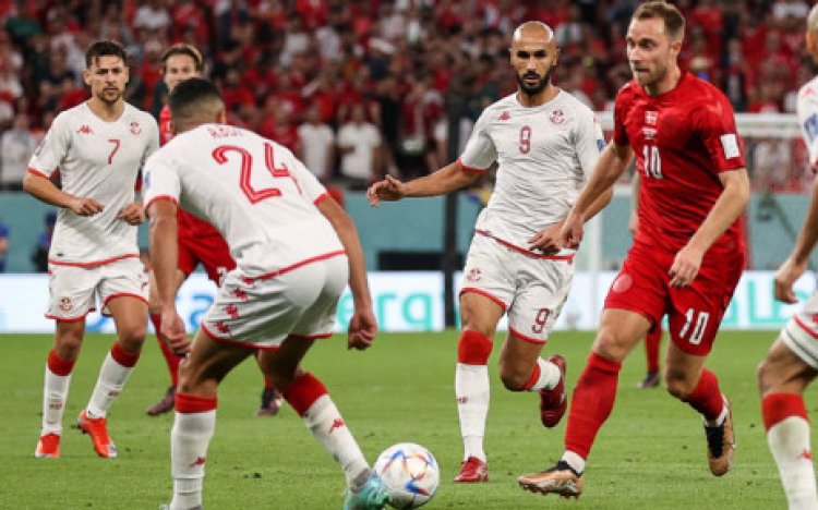 Feisty Tunisia hold Eriksen's Denmark at World Cup