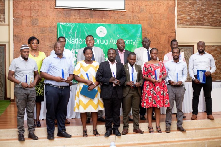 Kiruddu National Referral Hospital rewarded  National Drug Authority awards the best hospitals