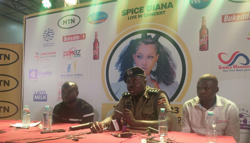 Uganda Police poses stringent measures on singer Spice Diana as she sets to perform Live at Cricket Oval Lugogo