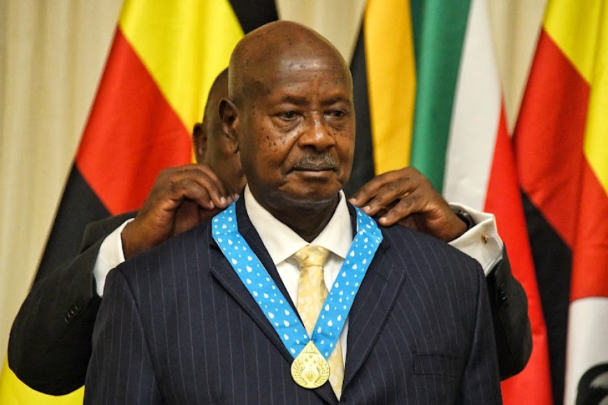 Museveni honoured with Prestigious South Africa Award