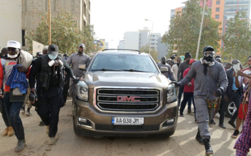 Senegal capital tense ahead of opposition leader's trial