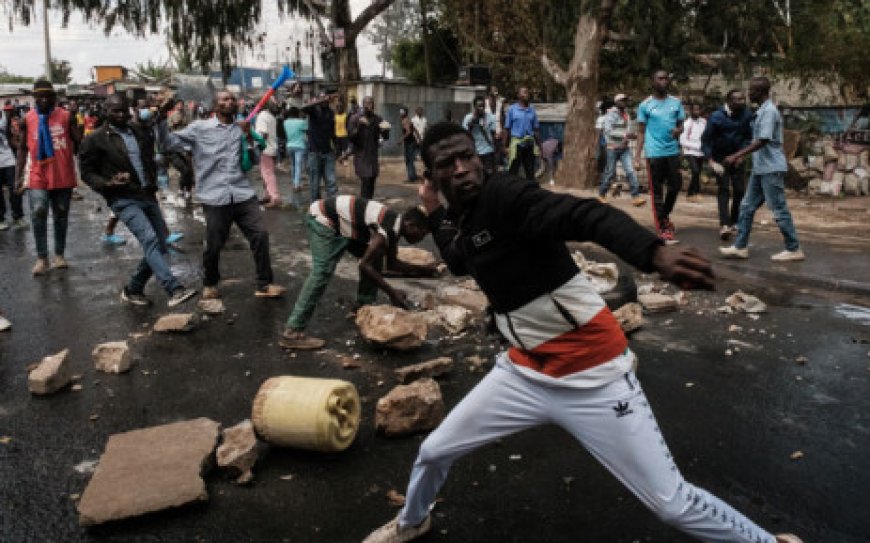 Kenya says 238 arrested in day of violent protests