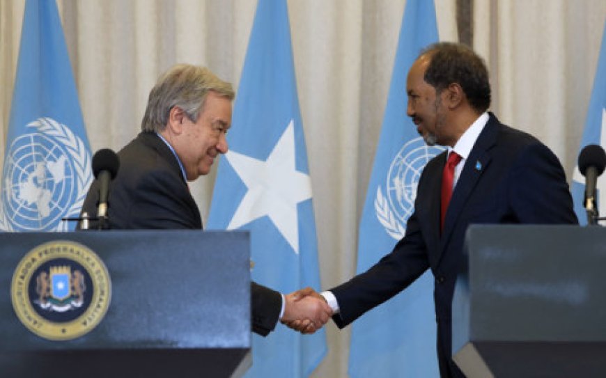 UN chief Guterres makes second visit to Somalia