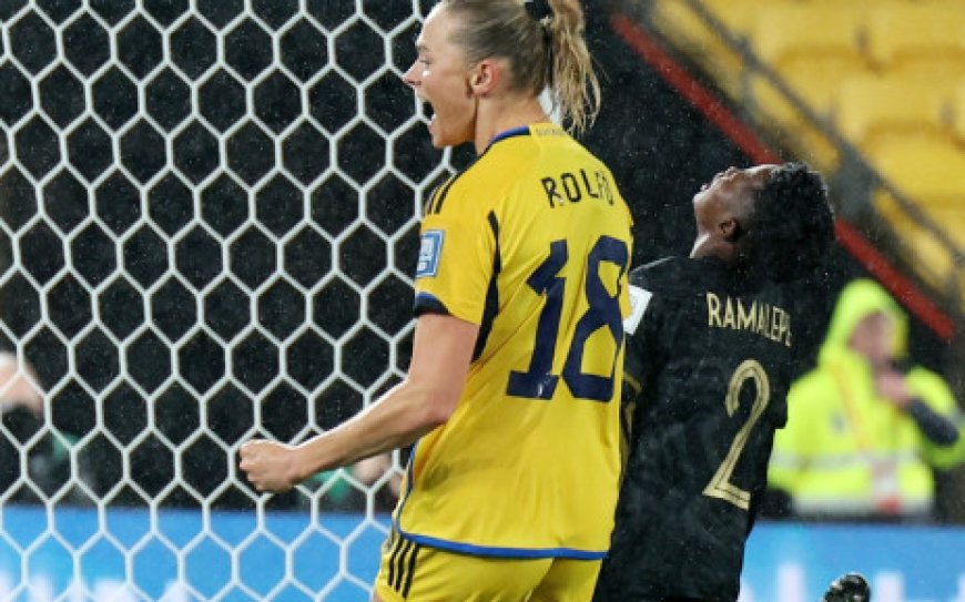 Sweden fight back to sink South Africa late on at Women's World Cup