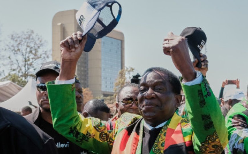 Zimbabwe's President Mnangagwa wins second term in disputed vote