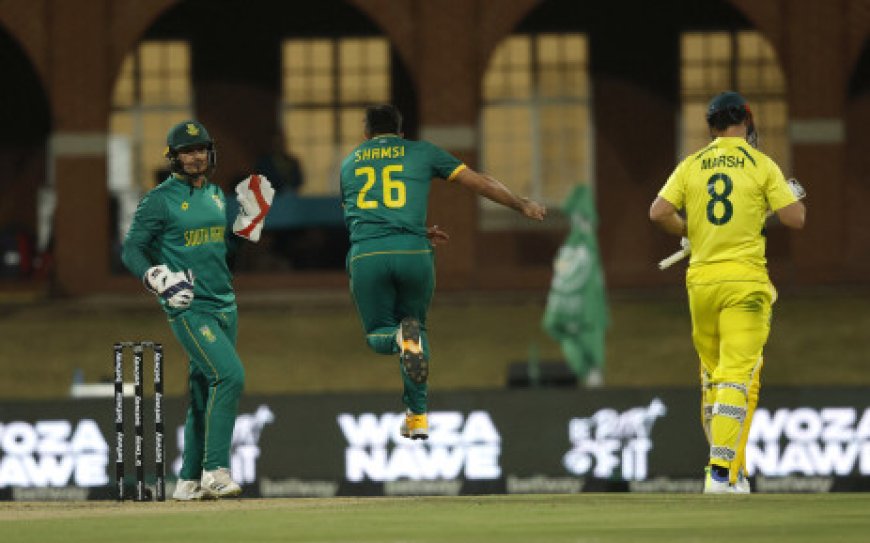 Cricket: South Africa v Australia 3rd ODI scores