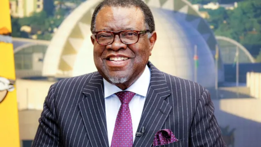 Namibia's President Hage Geingob dies in hospital