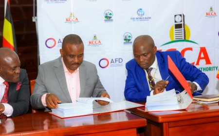 Lord Mayor Erias Lukwago Flags Off Construction of 19.85Km Road Network Under GKMA-UDP