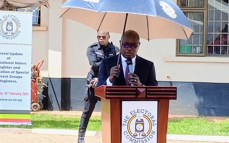 Electoral Commission Chairperson Justice Byabakama Mugenyi Simon Unveils Campaign Guidelines for Kawempe North By-Election