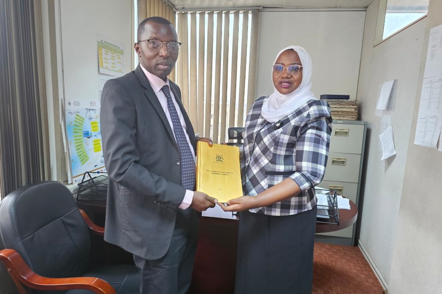 Hajjati Sharifa Buzeki Hands Over Office to Mr. Kahandi Nelson at Ministry of Local Government