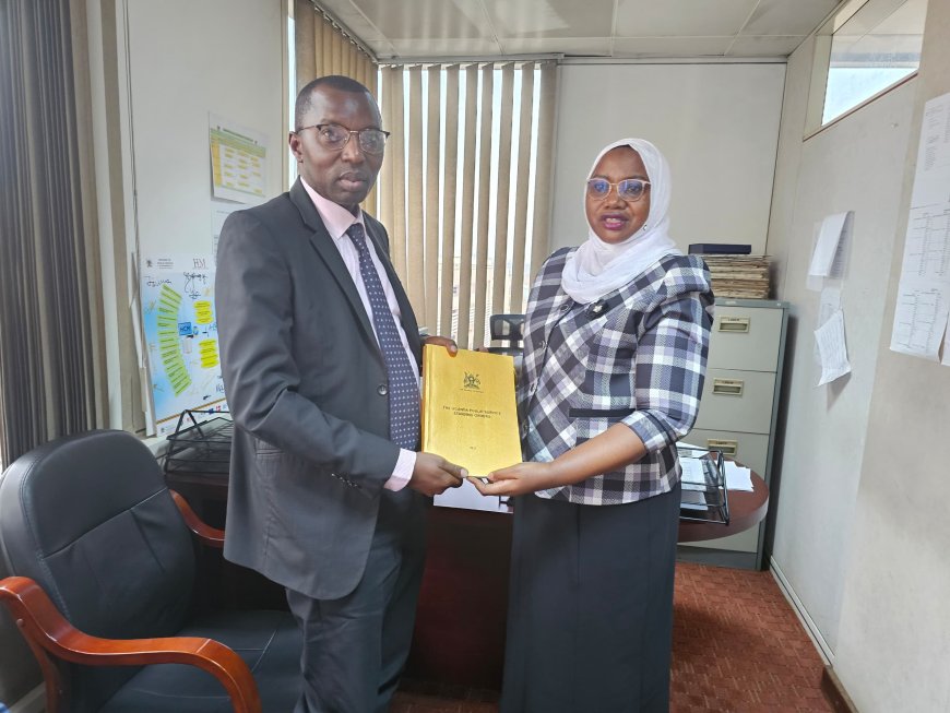 Hajjati Sharifa Buzeki Hands Over Office to Mr. Kahandi Nelson at Ministry of Local Government
