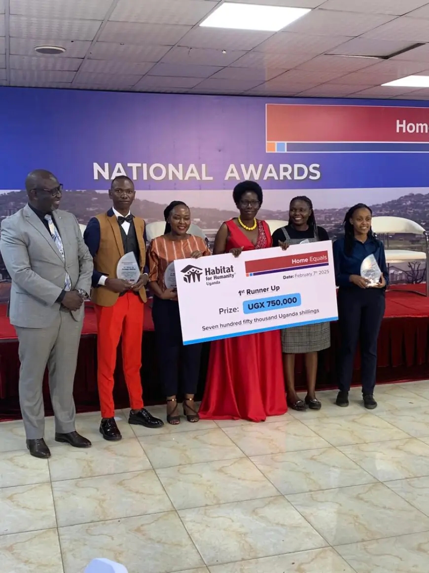 Habitat for Humanity Uganda Recognizes Journalists and Other Stakeholders for Contributions to Housing Issues
