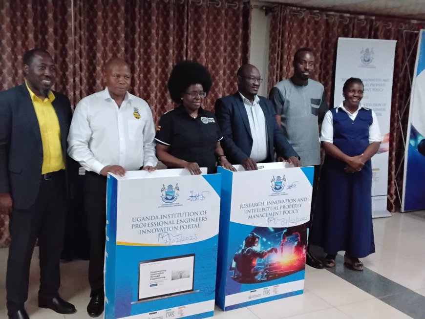 Uganda Institution of Professional Engineers Launches Innovation Portal and Research Policy to Boost Engineering Innovations