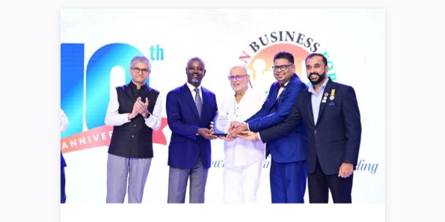 Dr. Sudhir Ruparelia Honored by Indian Community in Uganda for Business Excellence