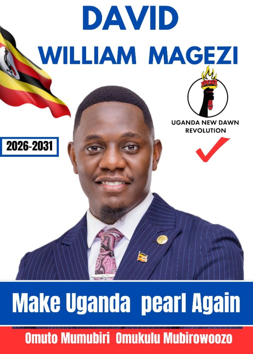 Magezi David William to Announce Presidential Bid for 2026 Elections on February 19, 2025
