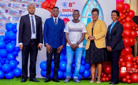 Victoria University Swears In 8th Guild Government, Pastor Wilson Bugembe Graces Ceremony