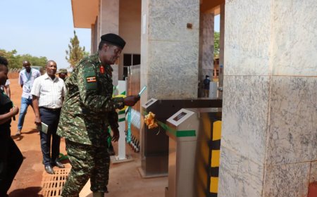 Lt Gen James Mugira Commissions Key Development Projects at Luwero Industries in Nakasongola