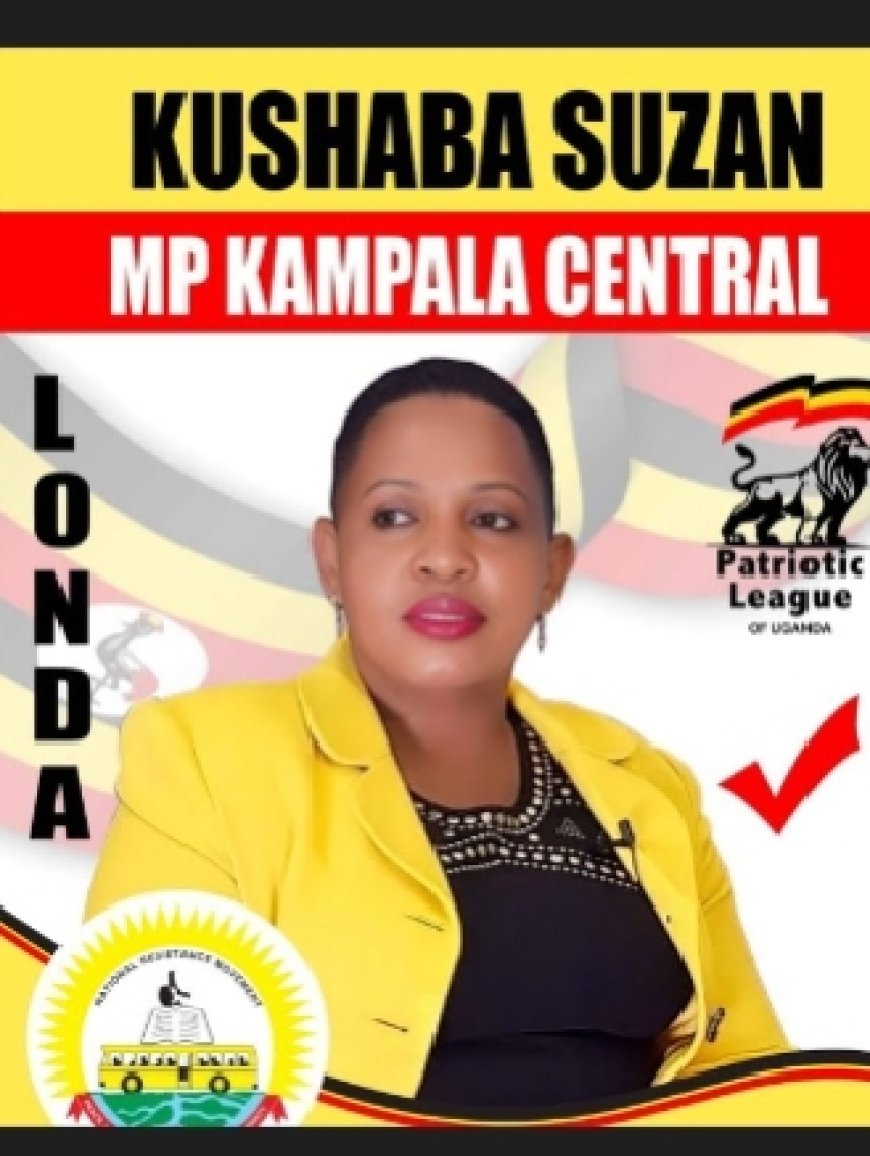 Suzan Kushaba Declares Bid for Kampala Central MP Seat, Vows to Champion Vendors' Rights