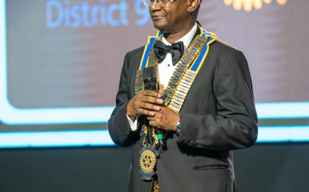A New Chapter of Leadership Begins: Rtn. Geoffrey Martin Kitakule Installed as Rotary District 9213 Governor Elect