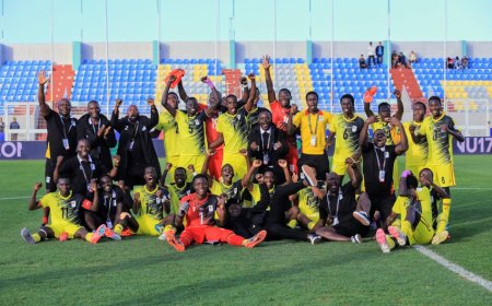 Uganda Makes History: U17 National Team Qualifies for FIFA World Cup for the First Time