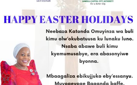KCCA Council Speaker Maala Zahara Luyilika Sends Warm Easter Message, Prays for Peace and Prosperity for Ugandans
