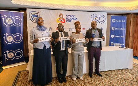 KCCA FC to Face Kataka FC as Vipers SC Draw Kitara FC in Stanbic Uganda Cup 2024/25 Semi-Finals