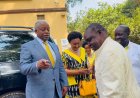 Former Prime Minister Amama Mbabazi makes a rare public appearance today at the National Resistance Movement (NRM) Electoral Commission headquarters