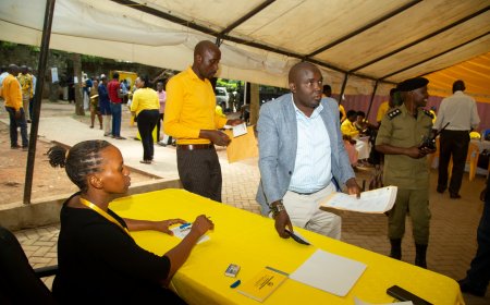 Hon. Twalla Fadil Promises Improved Service Delivery as He Picks NRM Expression of Interest Forms