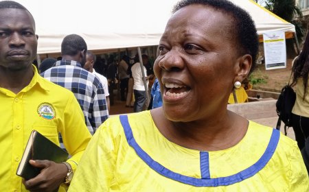 Hon. Irene Muloni Picks Nomination Forms to Contest for Re-Election in Bulambuli District