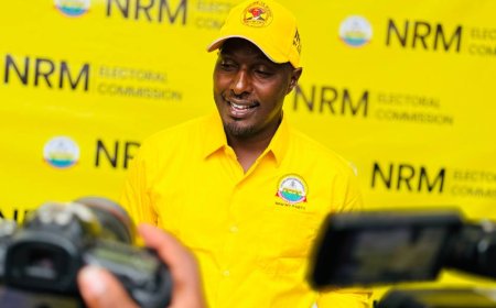 NRM Hoima Chairman Hon. Eng. Asiimwe Jonard Visits Party Headquarters, Confirms Bid for Western Vice-Chairman Seat