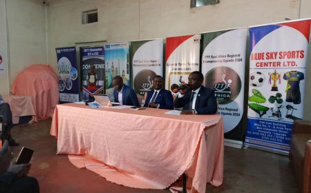 A New Chapter for Uganda Table Tennis: Cyrus Muwanga Mark Leads Fresh Leadership Team as Robert Jjagwe Bows Out After 12 Transformative Years