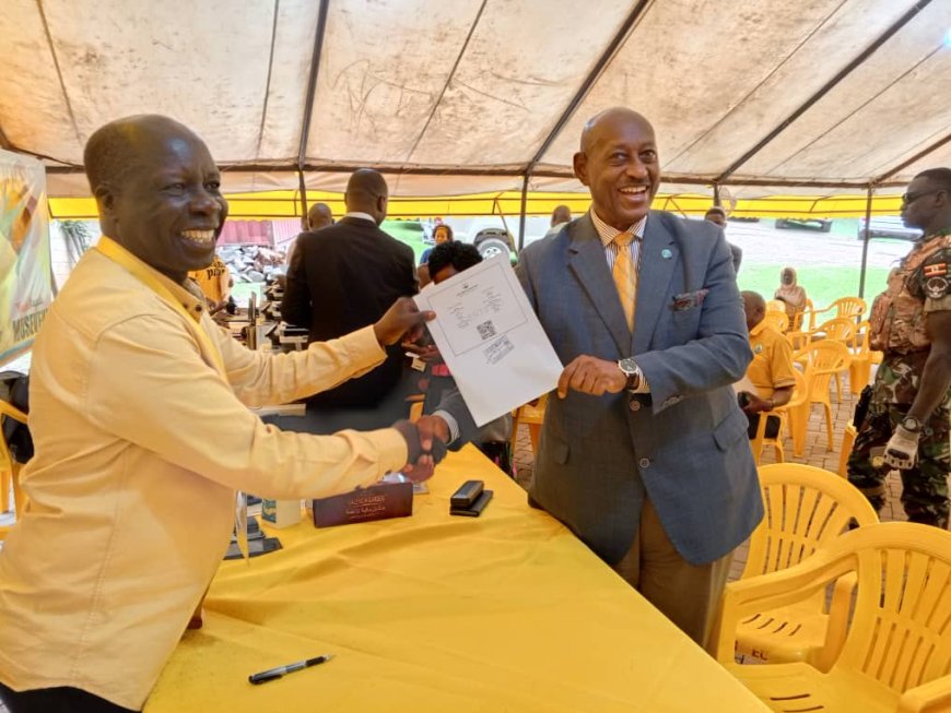 FREDERICK RUHINDI RETURNS: FORMER ATTORNEY GENERAL PICKS NRM NOMINATION FORMS FOR NAKAWA EAST SEAT