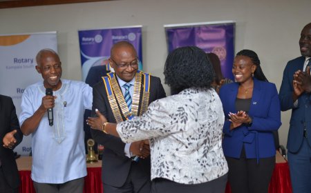 Geoffrey Martin Kitakule Assumes Leadership as Rotary District 9213 Governor, Champions Unity, Service, and Storytelling