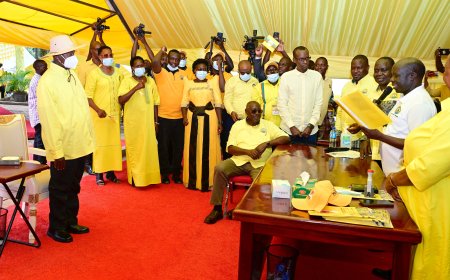 Not "Jobology", But Conviction: Museveni Accepts 2026 Flagbearer Role Unopposed