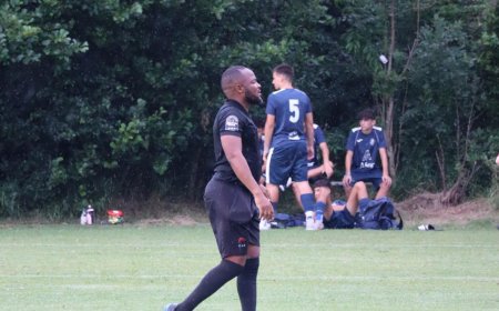 Ghana's Derrick Edem Mensah Makes History as First African Referee to Officiate Dana Cup Final