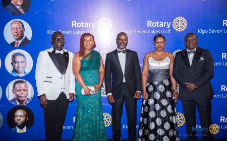 Kin Kariisa Charts Bold Path as New President of Kigo 7 Lakes Golf Rotary Club