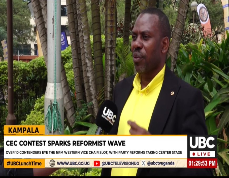 Byaruhanga Barigye Unleashes Bold NRM Reform Agenda, Sends Shockwaves Through CEC Race