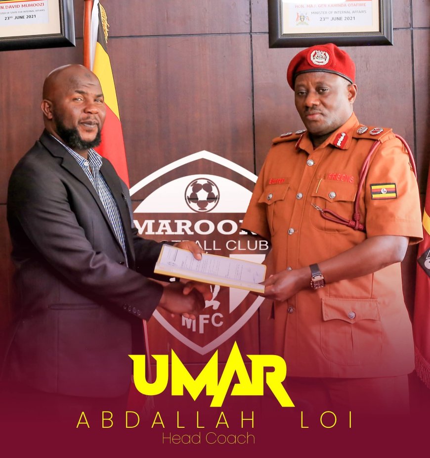 MAROONS FC APPOINTS UMAR ABDALLAH LOI AS NEW HEAD COACH ON THREE-YEAR DEAL