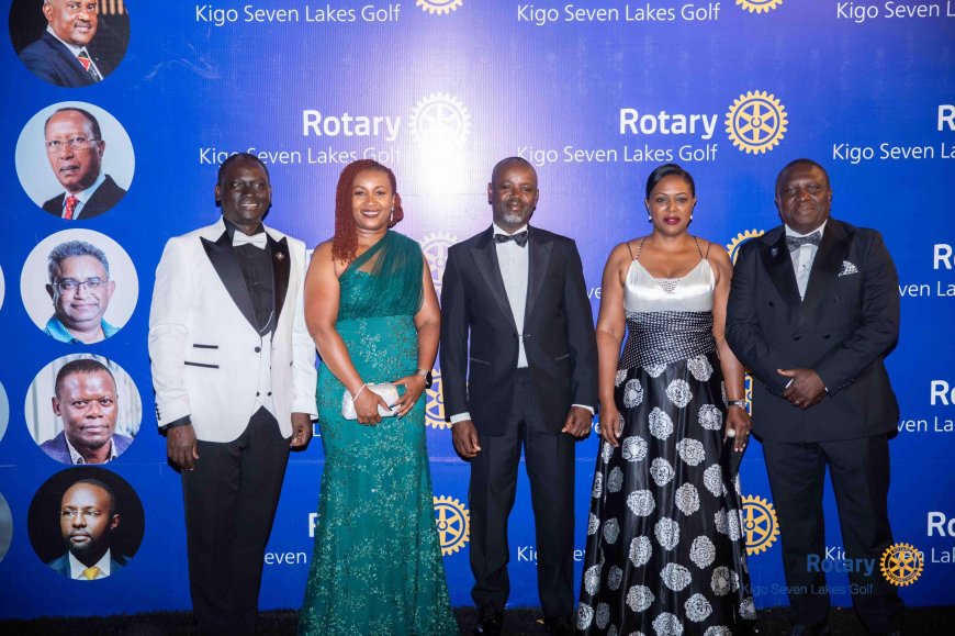 Kin Kariisa Charts Bold Path as New President of Kigo 7 Lakes Golf Rotary Club