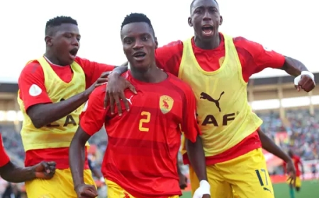 Guinea Edges Past Niger 1-0 in CHAN PAMOJA 2024 Group C Opener at Mandela National Stadium