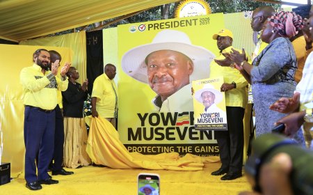NRM Unveils Museveni’s Official Portrait and Campaign Theme as Preparations for Delegates Conference Intensify