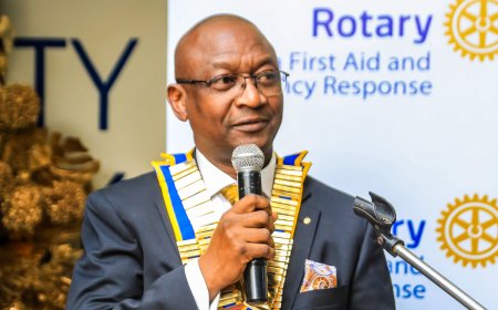 Rotary District Governor Kitakule Calls on Ugandans to Join the Fight Against Cancer at the 14th Rotary Cancer Run