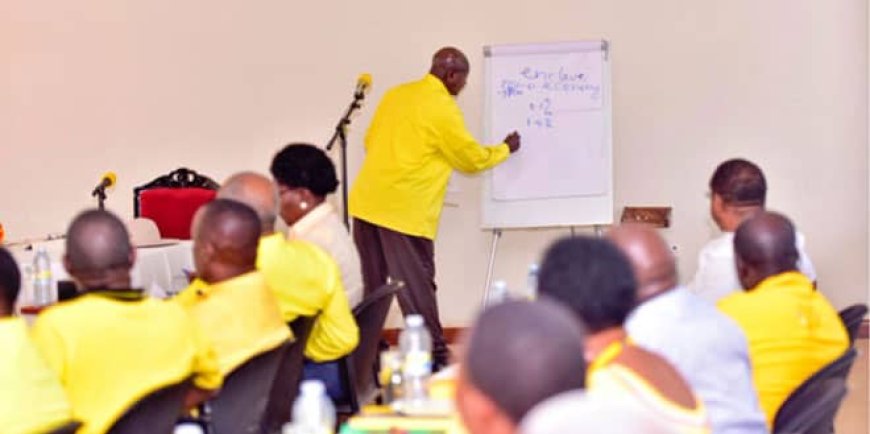 Enoch Barigye Wins Museveni’s Praise at Entebbe State House as Anita Among, Others Advance in NRM CEC Vetting