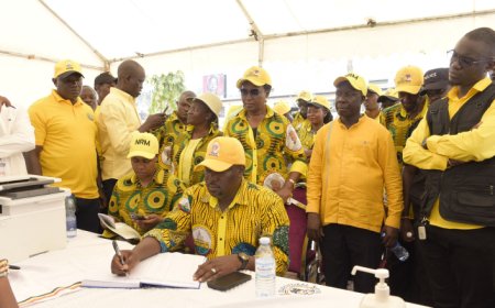 NRM Submits 2.2 Million Signatures Endorsing President Museveni as 2026 Flagbearer